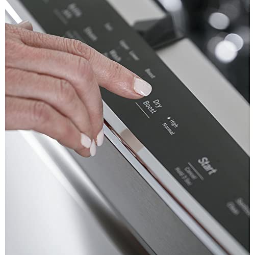 GE Profile™ Fingerprint Resistant Top Control with Stainless Steel Interior Dishwasher with Sanitize Cycle & Dry Boost with Fan Assist