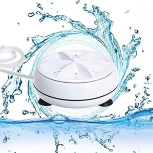 mini dishwasher portable ultrasonic intelligent dishwasher, usb ultrasonic dishwasher household electric dishwasher vegetable fruit ultrasound wave vibration washing machine (3in1)