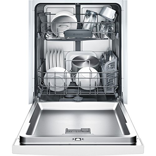 Bosch SHE3AR72UC Ascenta 24" White Full Console Dishwasher - Energy Star