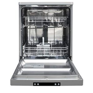 SPT SD-6513SS 24″ Wide Portable Dishwasher with ENERGY STAR, 6 Wash Programs, 10 Place Settings and Stainless Steel Tub – Stainless