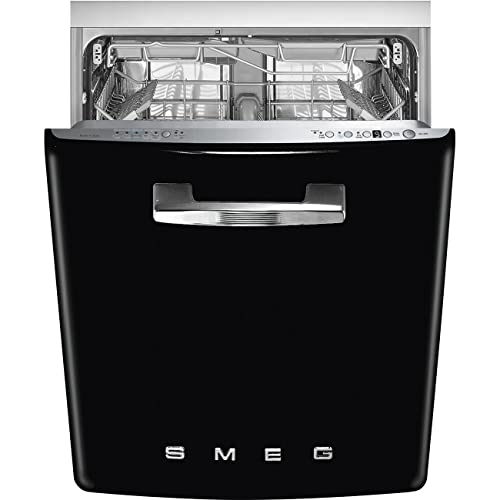 Smeg Under Counter Built-In Dishwasher with 13 Place Settings, 10 Wash Cycles, 7 temperatures, 24-Inches