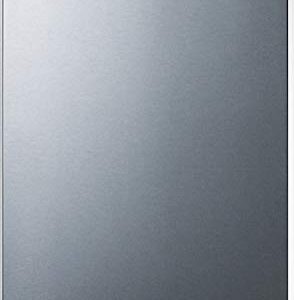 Summit DW18SS4 18 Built In Dishwasher with 8 Place Settings Energy Star Digital Touch Controls Stainless Steel Interior Adjustable Smart Fold Shelf Time Delay in Stainless Steel