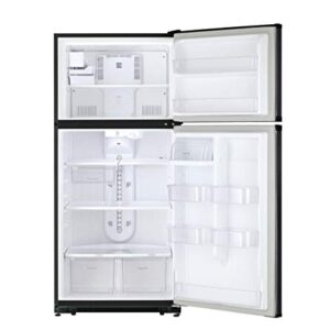 Kenmore 30" Top-Freezer Refrigerator with Ice Maker and 18 Cubic Ft. Total Capacity, Black