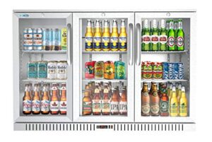koolmore bc-3dsw-ss refrigerator, triple door, stainless steel