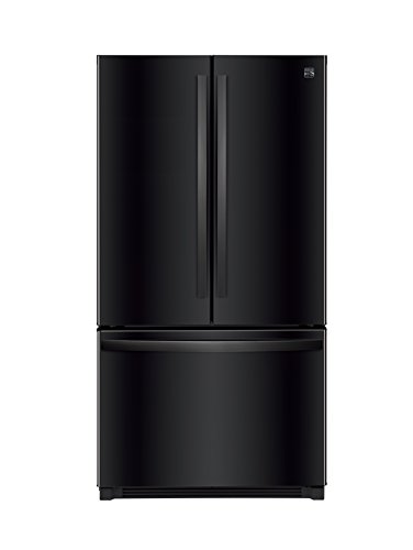 Kenmore 4673029 26.1 cu. ft. Non-Dispense French Door Refrigerator, Black