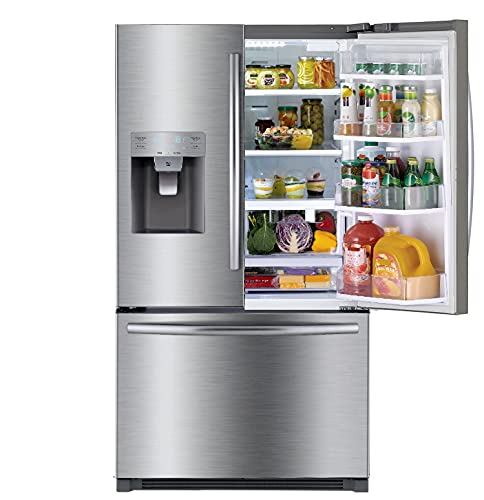 Winia French Door Bottom Mount Refrigerator 26 Cu Ft Stainless Steel