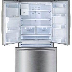 Winia French Door Bottom Mount Refrigerator 26 Cu Ft Stainless Steel