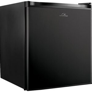 Commercial Cool CCR16B Compact Single Door Refrigerator and Freezer, 1.6 Cu. Ft. Mini Fridge, Black