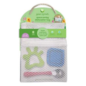 green sprouts Multi-use Washer Bag Keeps Small Items Secure During Wash Cycle Multi-Purpose Use for Washing Machine or Dishwasher, 1 Count (Pack of 1)