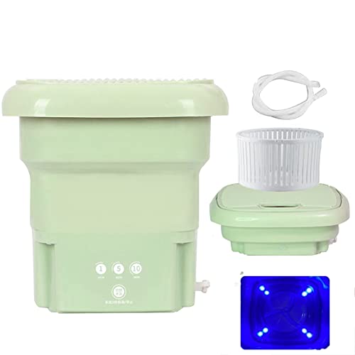 Portable Washing Machine Mini Washer with 3 Modes Deep Cleaning Half Automatic Washt, Socks, Baby Clothes, Towels, Delicate Items(A1)