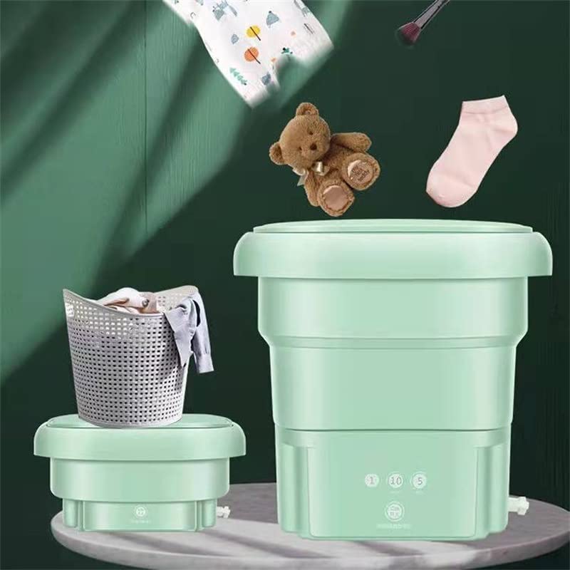 Portable Washing Machine Mini Washer with 3 Modes Deep Cleaning Half Automatic Washt, Socks, Baby Clothes, Towels, Delicate Items(A1)