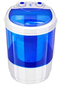 densors portable single tub washer – the laundry alternative – washing capacity less than 1.2kg – portable clothes washer for small clothes like socks, undergarments etc – travel washing machine