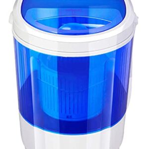 DENSORS Portable Single Tub Washer - The Laundry Alternative - Washing Capacity Less Than 1.2Kg - Portable Clothes Washer For Small Clothes Like Socks, Undergarments Etc - Travel Washing Machine