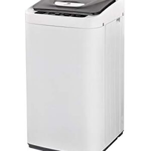 Portable Washing Machine, Full-Automatic Washer Compact Laundry Machine and Dryer Combo, Built-in Pump Drain, 6.6lbs Capacity, LED Display, ideal Laundry for Dorm, Apartment, RV