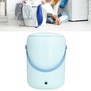 Portable Washing Machine, Lavadora Portatil, Portable Washer, Mini Washing Machine, Intelligent Underwear Washer 3L Capacity US Plug 100‑240V(blue)