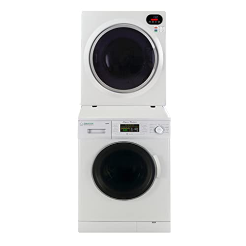 Equator 110V Ultra Comp. Laundry Centre 1.6 cf Washer+Vented 2.6 cf Sensor Dryer