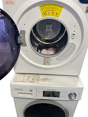 Equator 110V Ultra Comp. Laundry Centre 1.6 cf Washer+Vented 2.6 cf Sensor Dryer