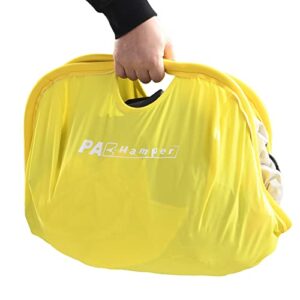 pachamper laundry grabber, portable laundry tote bag | clothes removal for dryer & washer, better suited inner shape of the drum
