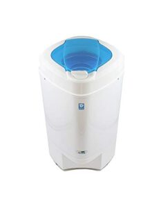 the laundry alternative ninja spin dryer – portable clothes dryer – spin dryer for clothes, with 3200 rpm with high tech suspension system – portable spin dryer for apartments, rv travel – turquoise