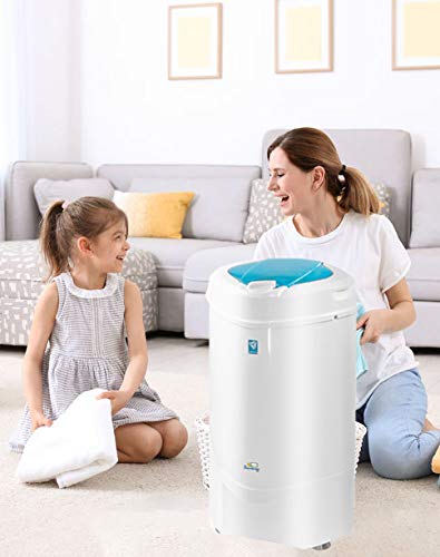 The Laundry Alternative Ninja Spin Dryer - Portable Clothes Dryer - Spin Dryer for Clothes, with 3200 RPM with High Tech Suspension System - Portable Spin Dryer for Apartments, RV Travel - Turquoise