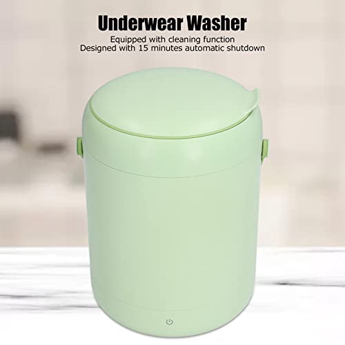 FASJ Portable Washing Machine, Effortless Waterproof Cover Small Cleaning Machine for Dormitory green