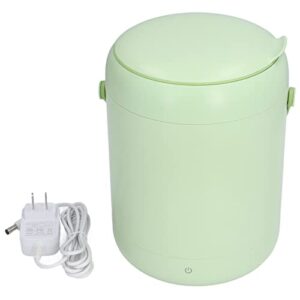 FASJ Portable Washing Machine, Effortless Waterproof Cover Small Cleaning Machine for Dormitory green