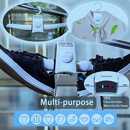 Gmaxty Portable Dryer for Clothes,Portable Dryer,Portable Clothes Dryer with Cold/Hot Drying and Timer Dryer for Home Travel Business Trip