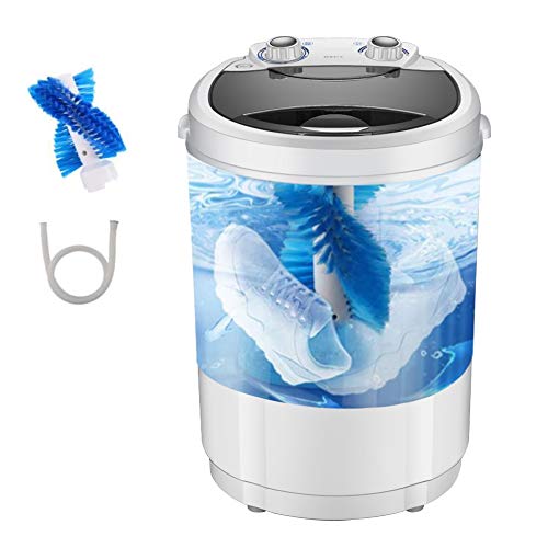 InLoveArts Portable Shoes Washing Machine, Mini Portable Washing Machine, Smart Lazy Automatic Shoes Washer, For Apartments Camping Dorms Business Trip College Rooms