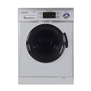 equator ver 2 pro 24″ compact combo washer dryer vented/ventless 1200 rpm silver