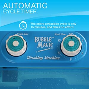 Bubble Magic 5 Gallon Washing Machine, Ice, Portable, Compact, Extractor for use with Bubble Bags, Herbal Extraction Kit, 130075 5 Gallon, Medium, Blue