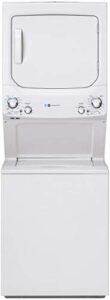 ge gud27eesnww 27″ electric laundry center with 3.8 cu. ft. washer capacity and 5.9 cy. ft. dryer capacity in white