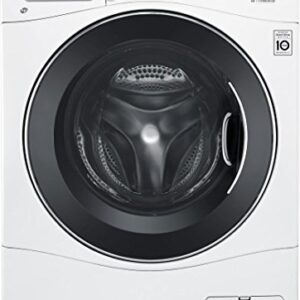 LG WM3488HW 24" Washer/Dryer Combo with 2.3 cu. ft. Capacity, Stainless Steel Drum in White