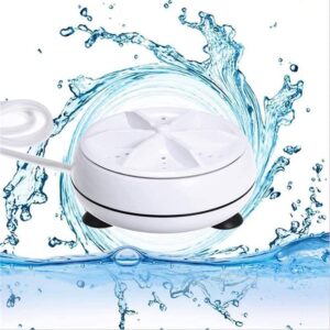 mini washing machine portable turbine washer,portable washing machine with usb and speed control for travel business trip or college rooms (washer)
