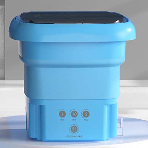 Mini Washing Machine - Mini Washing Machine for Baby Clothes,Low-Energy Waterproof Touch Buttons Foldable Small Washer for Baby Clothes, Underwear, Or Small Items Yuans