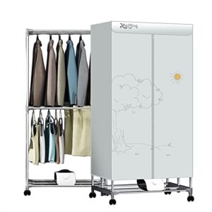 portable dryer, new lock tube clothes dryer, 1000w electric dryer, double-layer foldable portable dryer for apartments