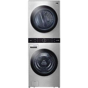 lg studio single unit front load washtower™ with center control™ 5.0 cu. ft. washer and 7.4 cu. ft. electric dryer