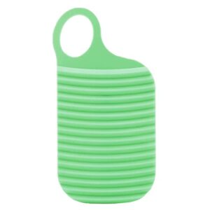 vearear washing board green portable silicone mini wash board cleaning products labor-saving anti-skid green