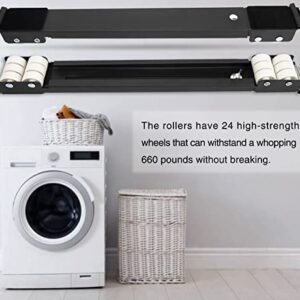 Appliance Rollers, Furniture Dolly Mobile Roller, Washing Machine Base for Washing Machines, Refrigerators, Dryers, Dishwashers