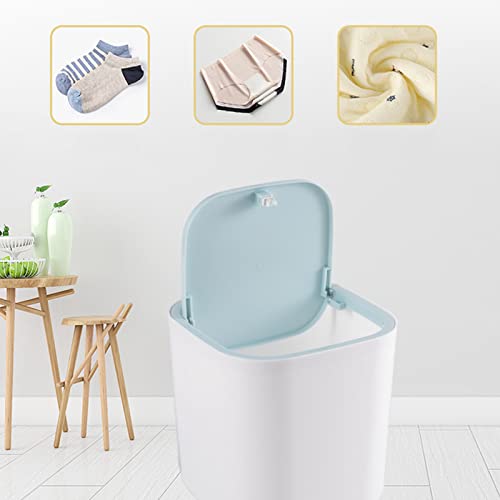 Luqeeg Portable Washing Machine, USB Charging Mini Washing Machine, Compact Washer for Socks, Underwear, Tiny Things, 3.8L, 18W