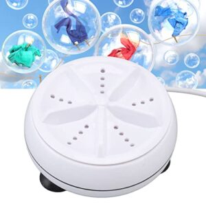 Mini Washing Machine, Ultrasonic Low Noise Dryer Washer, Compact Laundry Washer with USB Charging, Quite Mini Washer, Small Cleaning Machine for Underwear Socks