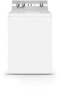 speed queen tc5003wn 26″ top load washer with 3.2 cu. ft. capacity, 6 wash cycles, in white