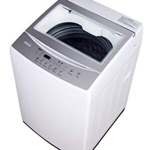 RCA RPW210-C Portable Washer-LED Digital Display Panel-5 Cycles-Top Loading Design-Low Noise Washing Machine, 2.1 cu ft, White