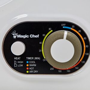 Magic Chef Compact Electric White MCSDRY15W 1.5 cu. ft. Laundry Dryer