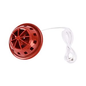 mini dishwasher, bowl dishwasher ip67 waterproof portable abs with suction cup for bowl for kitchen for fruit for home(red)