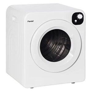 panda portable compact electric clothes dryer, 3.3 cu.ft, white, 110v