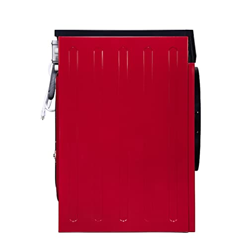 Conserv 18lbs Compact All-in-One Combo Washer Dryer-Vented/Ventless Dry-Version3 (Red Black)