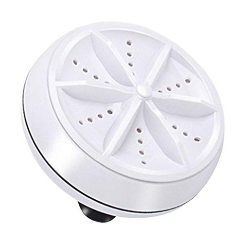 Mini Ultrasonic Washing Machine Portable Turbo Personal Rotating Washer Convenient Travel Home Business Travel Usb(B)