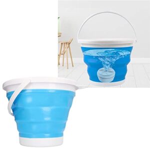 Pssopp Portable Bucket Washer, Foldable Mini Laundry Machine Portable Washing Machine USB Powered Mini Foldable Washer for Baby Clothes Socks Underwear