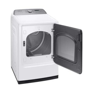 SAMSUNG 7.4 Cu. Ft. White Gas Dryer