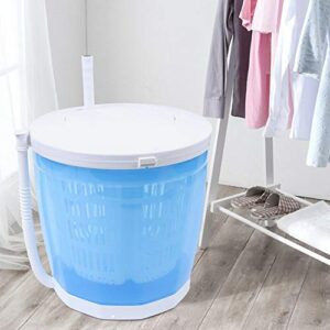 loyalheartdy portable washing machine, 2 in 1 hand-operated mini compact compact traveling outdoor compact washer spin dryer, for camping travelling outdoor